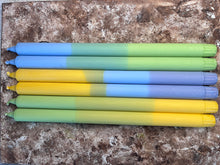 Last inn bildet i Galleri-visningsprogrammet, Fargede stearinlys