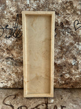 Last inn bildet i Galleri-visningsprogrammet, Jesmonite Fat med kant, rektangulært 8 x 22 cm