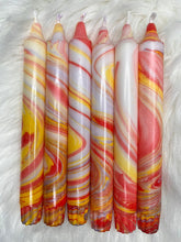 Last inn bildet i Galleri-visningsprogrammet, Marmor fargede stearinlys