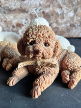 Last inn bildet i Galleri-visningsprogrammet, Dekorlys Hund liggende Puddel