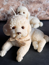 Last inn bildet i Galleri-visningsprogrammet, Dekorlys Hund liggende Puddel