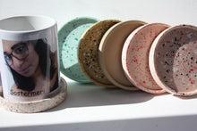 Last inn bildet i Galleri-visningsprogrammet, Jesmonite Brikke rund 10 cm