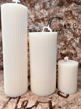 Last inn bildet i Galleri-visningsprogrammet, Dekorlys Kubbelys med tynne striper