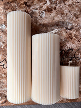 Last inn bildet i Galleri-visningsprogrammet, Dekorlys Kubbelys med tynne striper