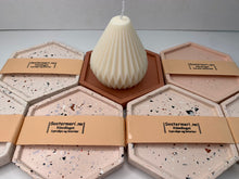 Last inn bildet i Galleri-visningsprogrammet, Jesmonite Fat Heksagon 10 x 10 cm