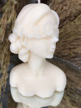 Last inn bildet i Galleri-visningsprogrammet, Dekorlys Kvinneansikt med blomsterkrans