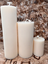 Last inn bildet i Galleri-visningsprogrammet, Dekorlys Kubbelys med tynne striper