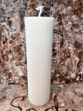 Last inn bildet i Galleri-visningsprogrammet, Dekorlys Kubbelys med tynne striper