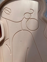 Last inn bildet i Galleri-visningsprogrammet, Jesmonite Fat med kvinneansikt