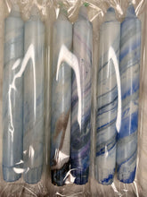 Last inn bildet i Galleri-visningsprogrammet, Stearinlys Marmor blå