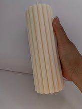 Last inn bildet i Galleri-visningsprogrammet, Dekorlys Kubbelys tykke striper