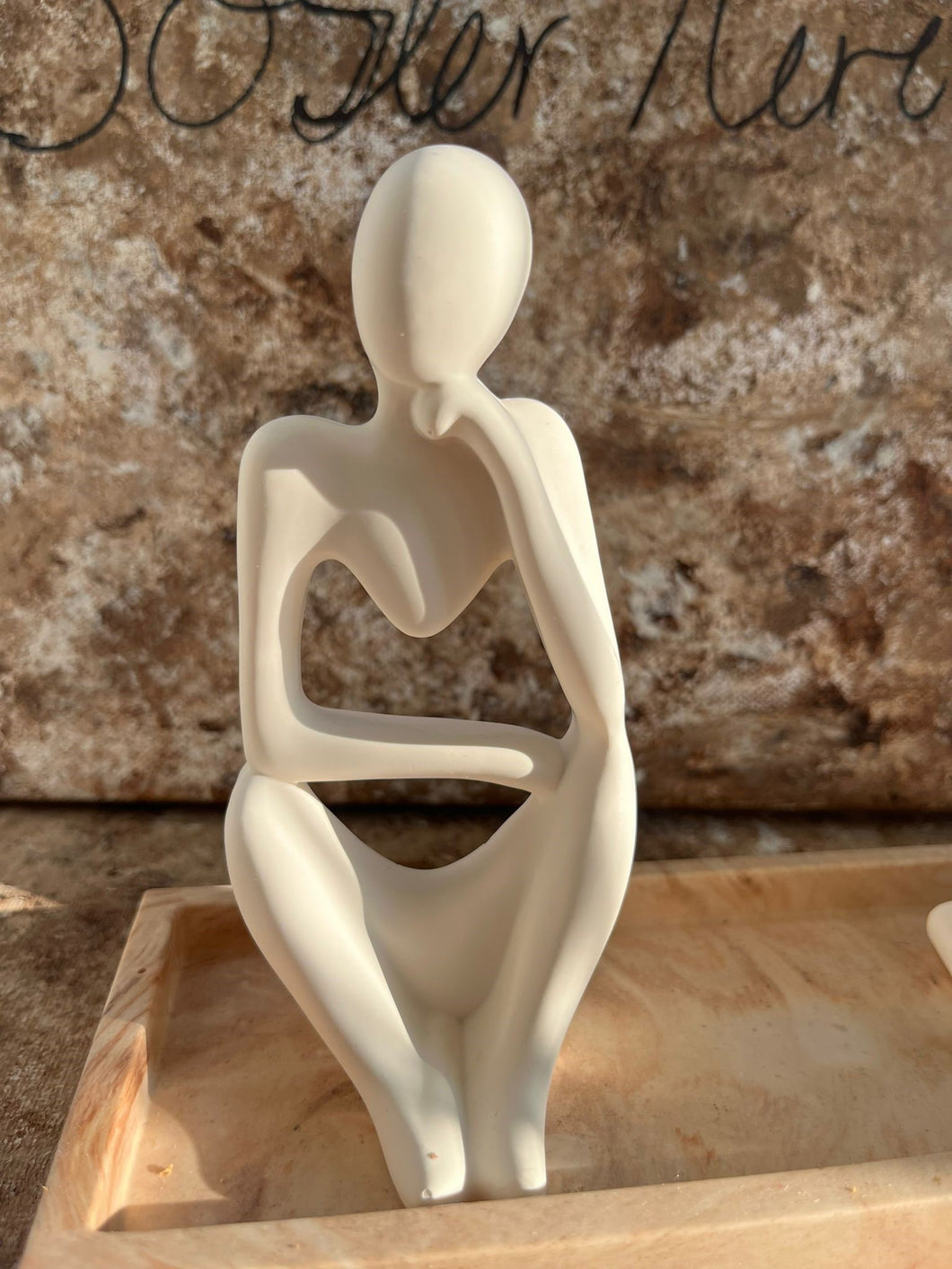 Jesmonite Hjertefigurer
