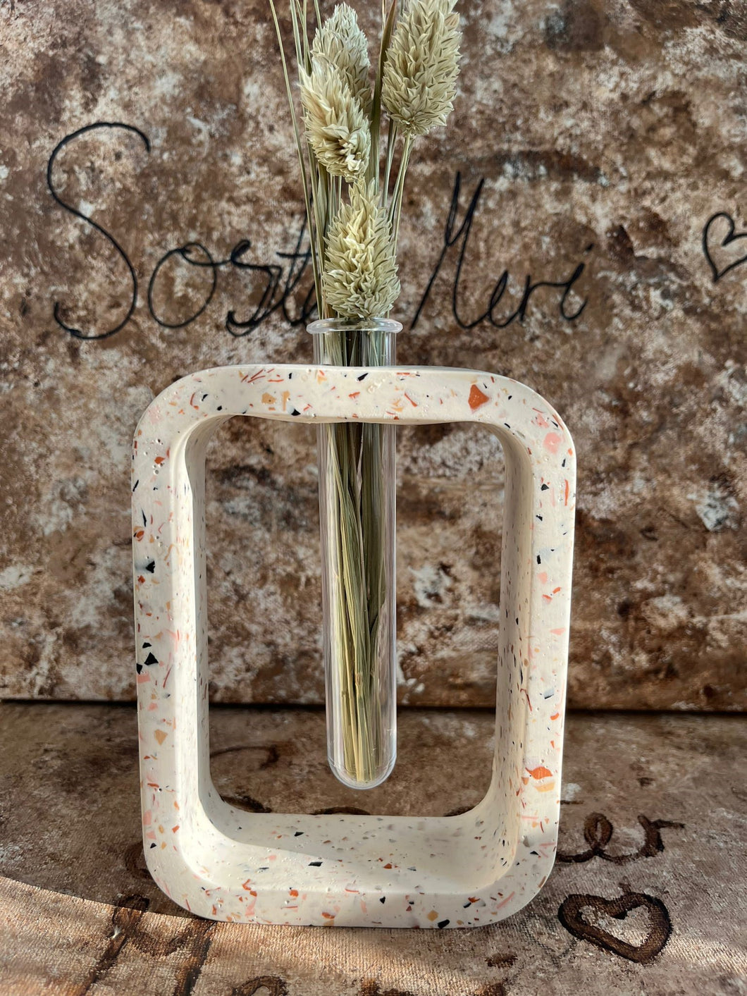 Jesmonite Vase Meri 14 x 10 cm