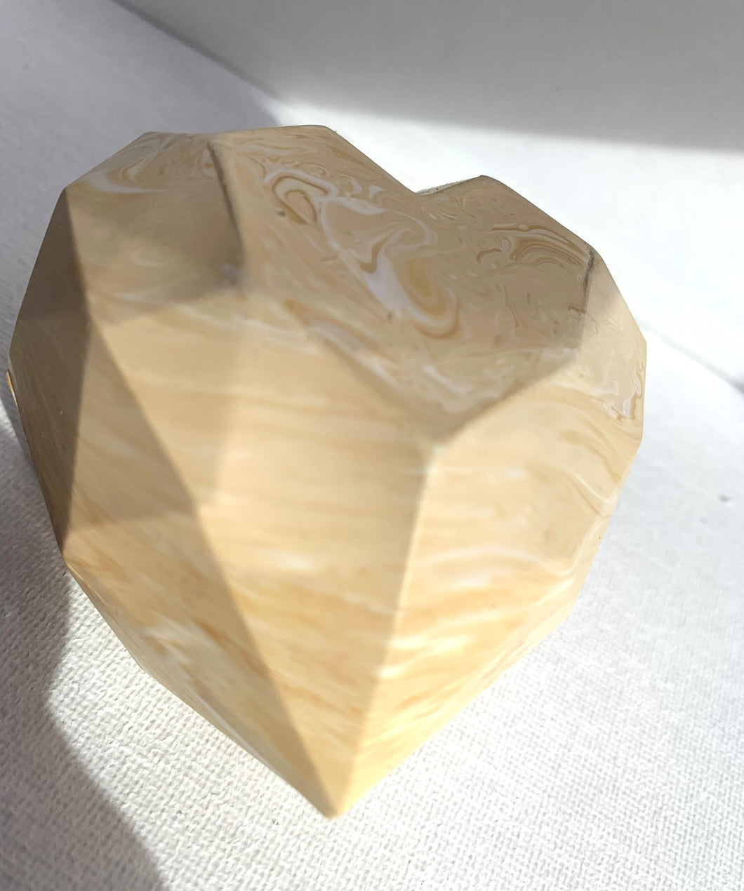Jesmonite Hjerteformet skrin