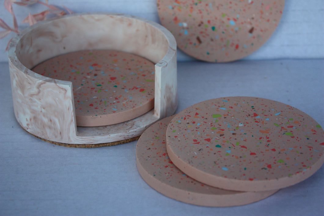 Jesmonite Brikkesett med holder