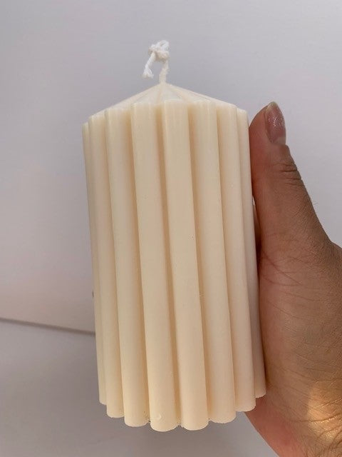 Dekorlys Kubbelys tykke striper
